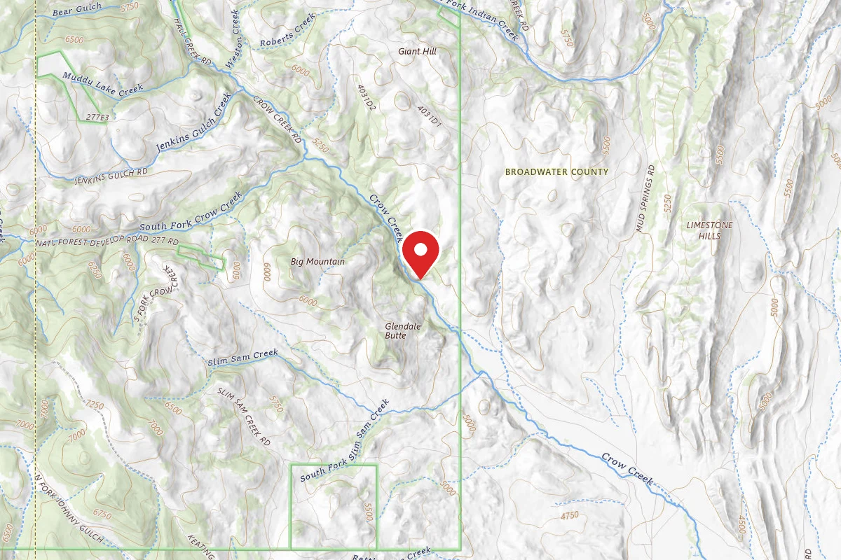 Helena-Lewis and Clark Dispersed Campsite EAST ELKHORNS GFA - GLENDALE BUTTE/TH 109 CUA