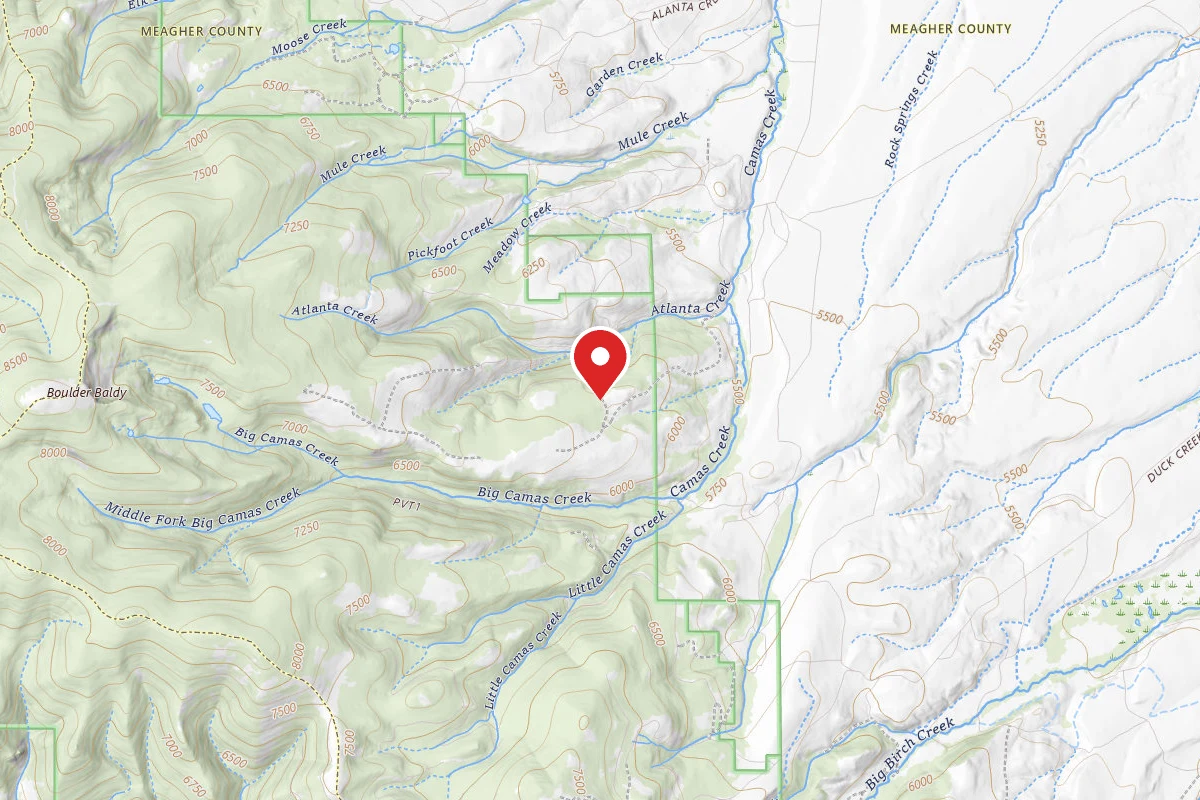 East Big Belts GFA - Camas Lake CUA