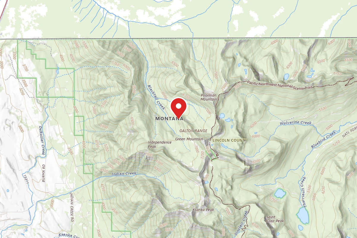 Kootenai Dispersed Campsite WOLVERINE LAKES DISPERSED SITE 8