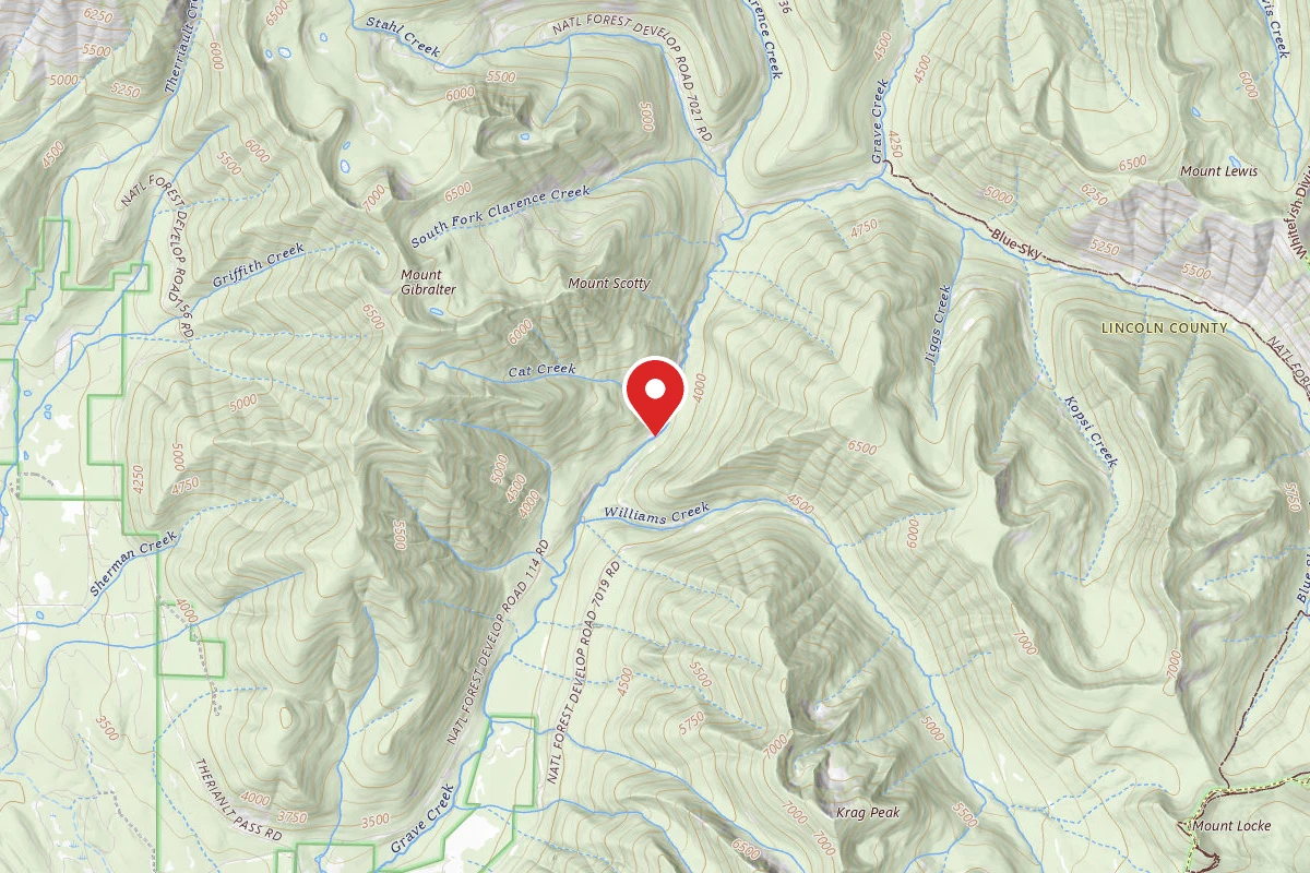Grave Creek/Old Williams Creek