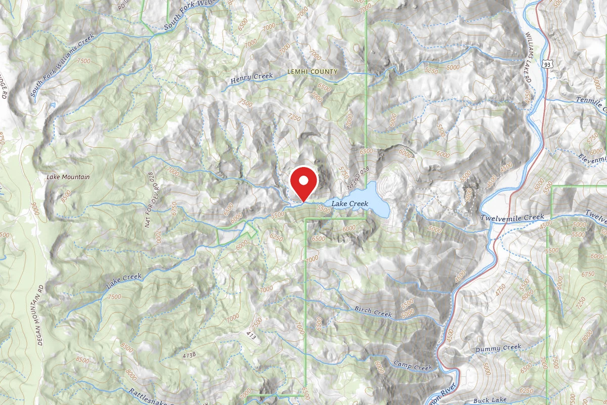 Lake Creek Camping Area