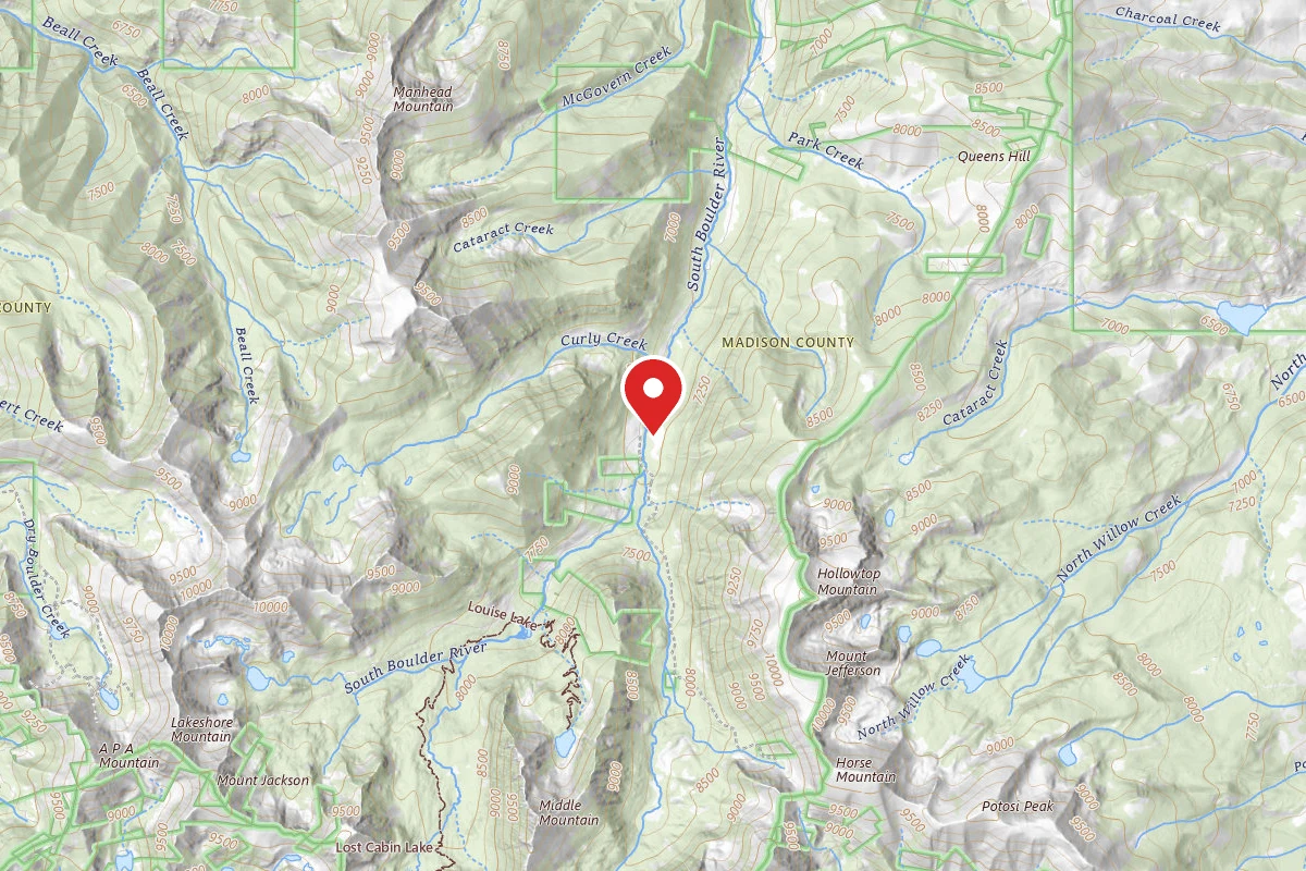 South Boulder Upper Dispersed Site