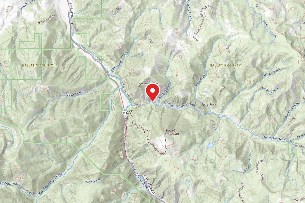 Custer Gallatin Dispersed Campsite FR132-05