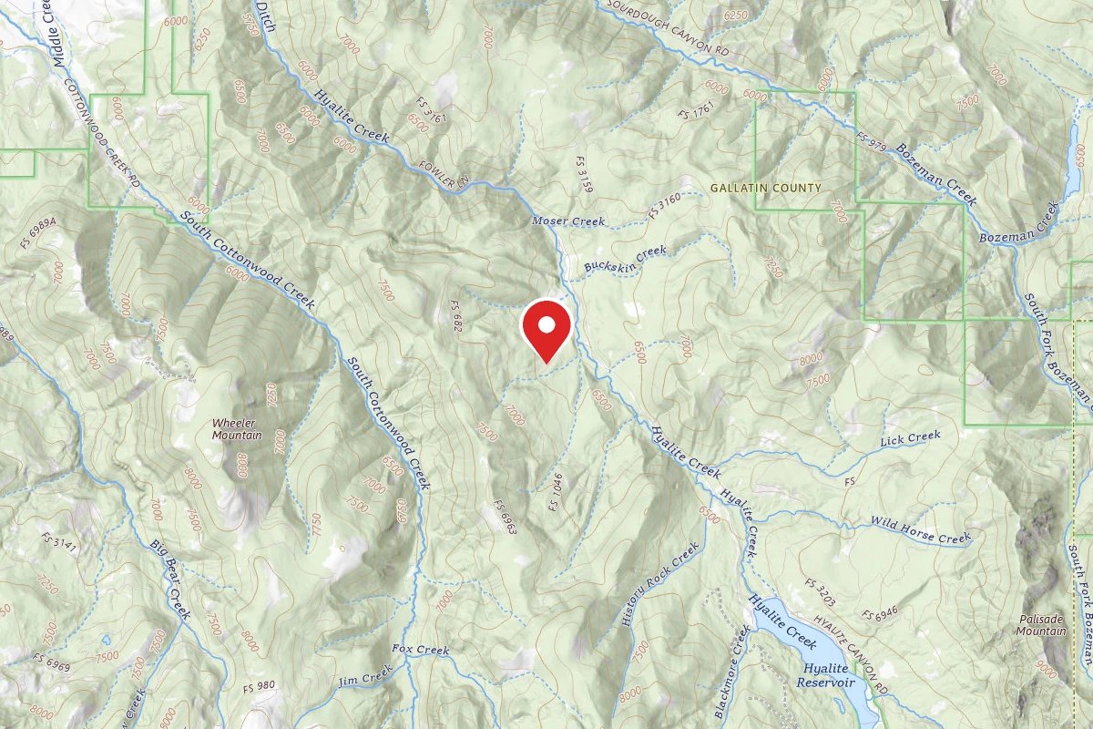 Custer Gallatin Dispersed Campsite FR 682 LANGHOR ROAD LANGHOR TOOLE 136