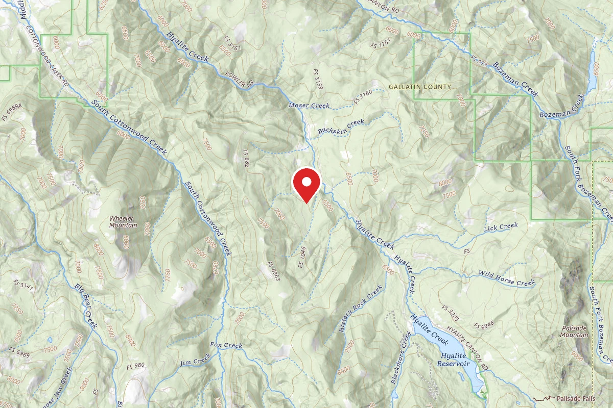 Custer Gallatin Dispersed Campsite FR 1046 LANGOHR RD 119