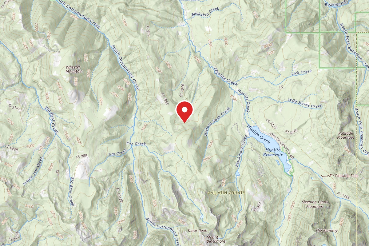 Custer Gallatin Dispersed Campsite FR 1046 LANGOHR ROAD 133