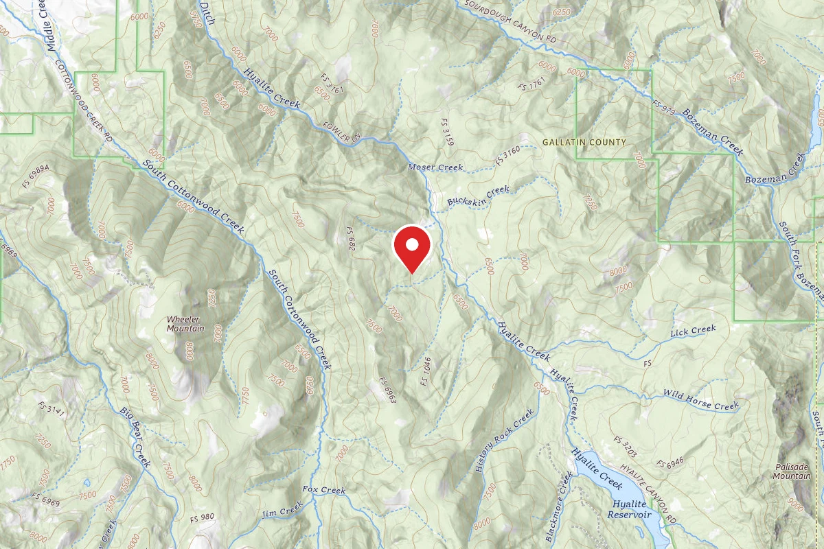 Custer Gallatin Dispersed Campsite FR 682 LANGOHRTOOLEG2 137
