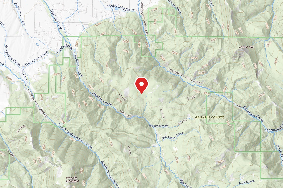 Custer Gallatin Dispersed Campsite FR 3161 MOSER ROAD 6213 099