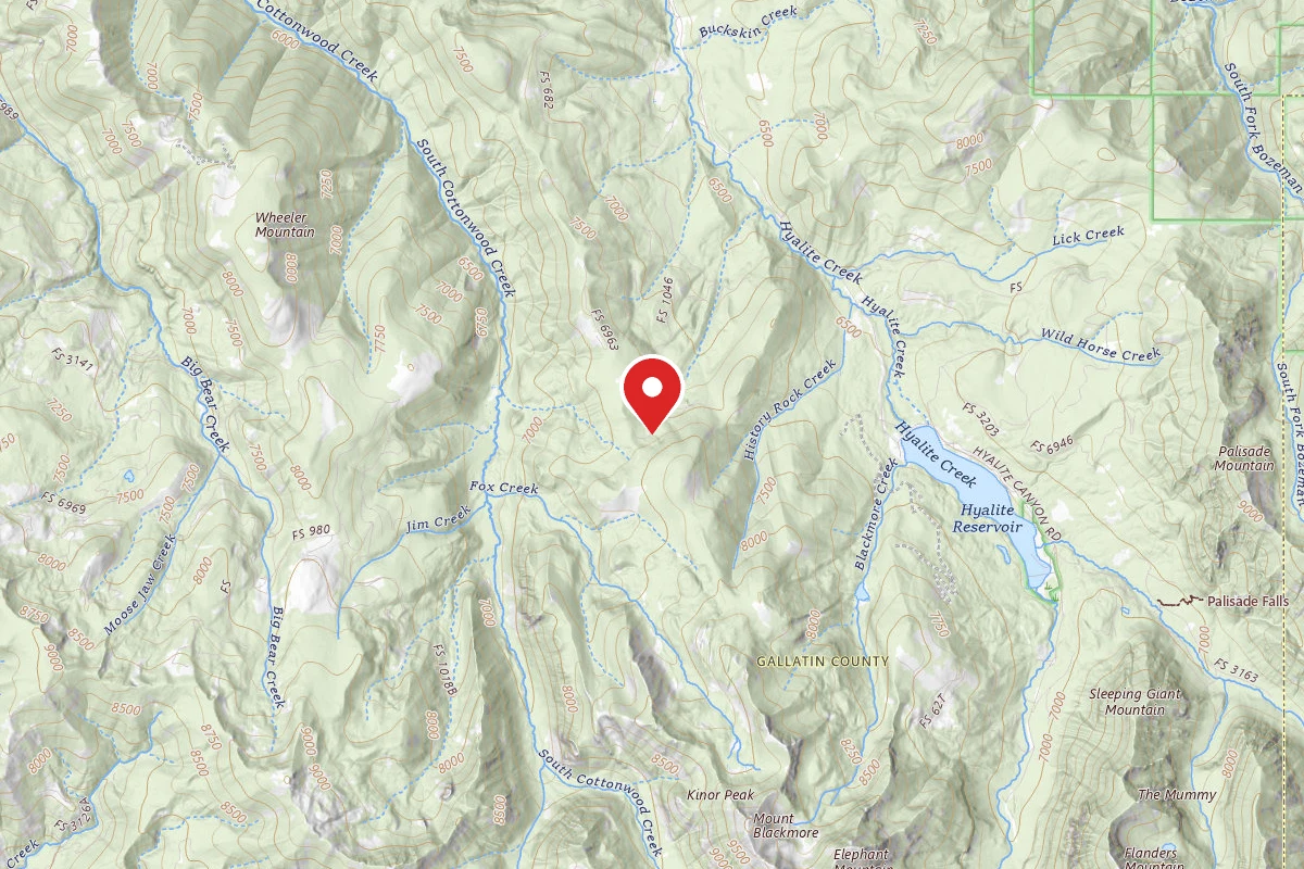 Custer Gallatin Dispersed Campsite FR 1046 LANGOHR ROAD 134