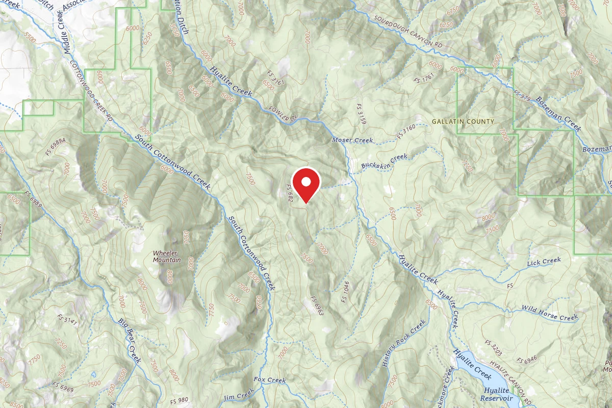 Custer Gallatin Dispersed Campsite FR 682 LANGHOR ROAD LANGHOR TOOLE 143