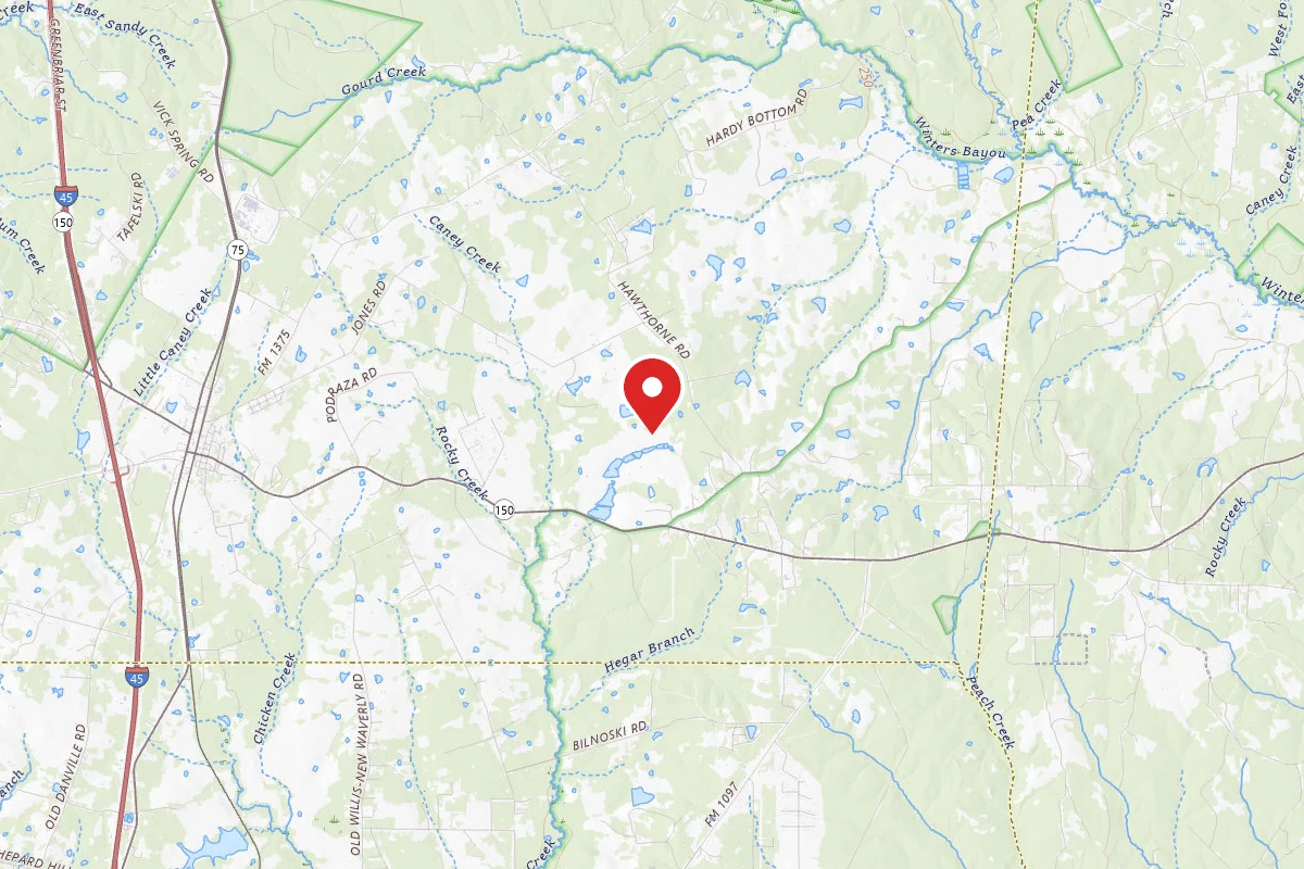 Sam Houston NF Dispersed - Lone Star Trail