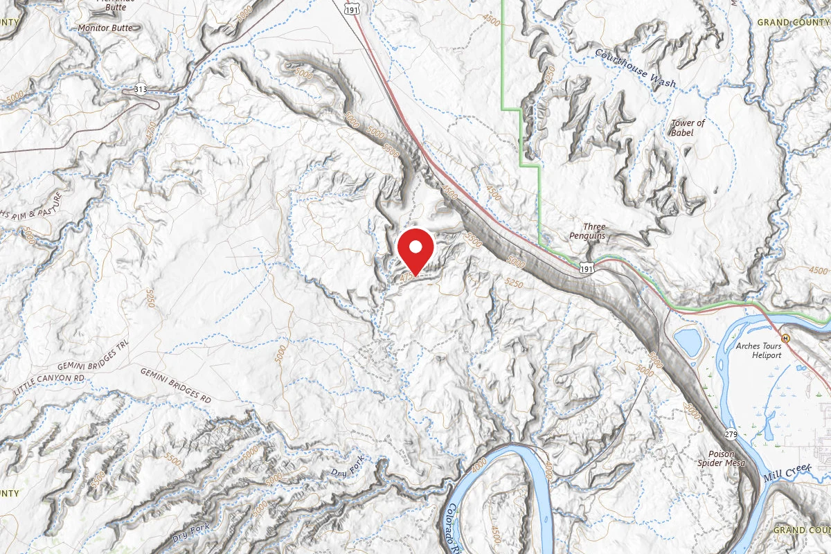 Gemini Bridges Campground