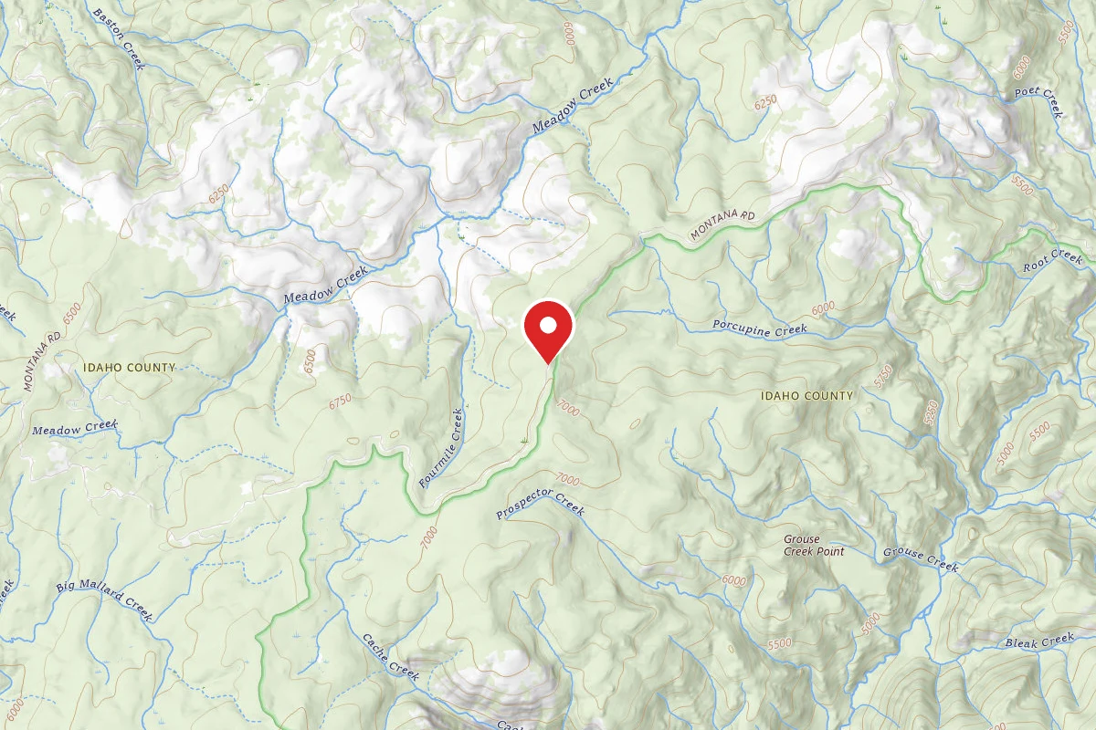 Nez Perce-Clearwater Dispersed Campsite RR468RD-006