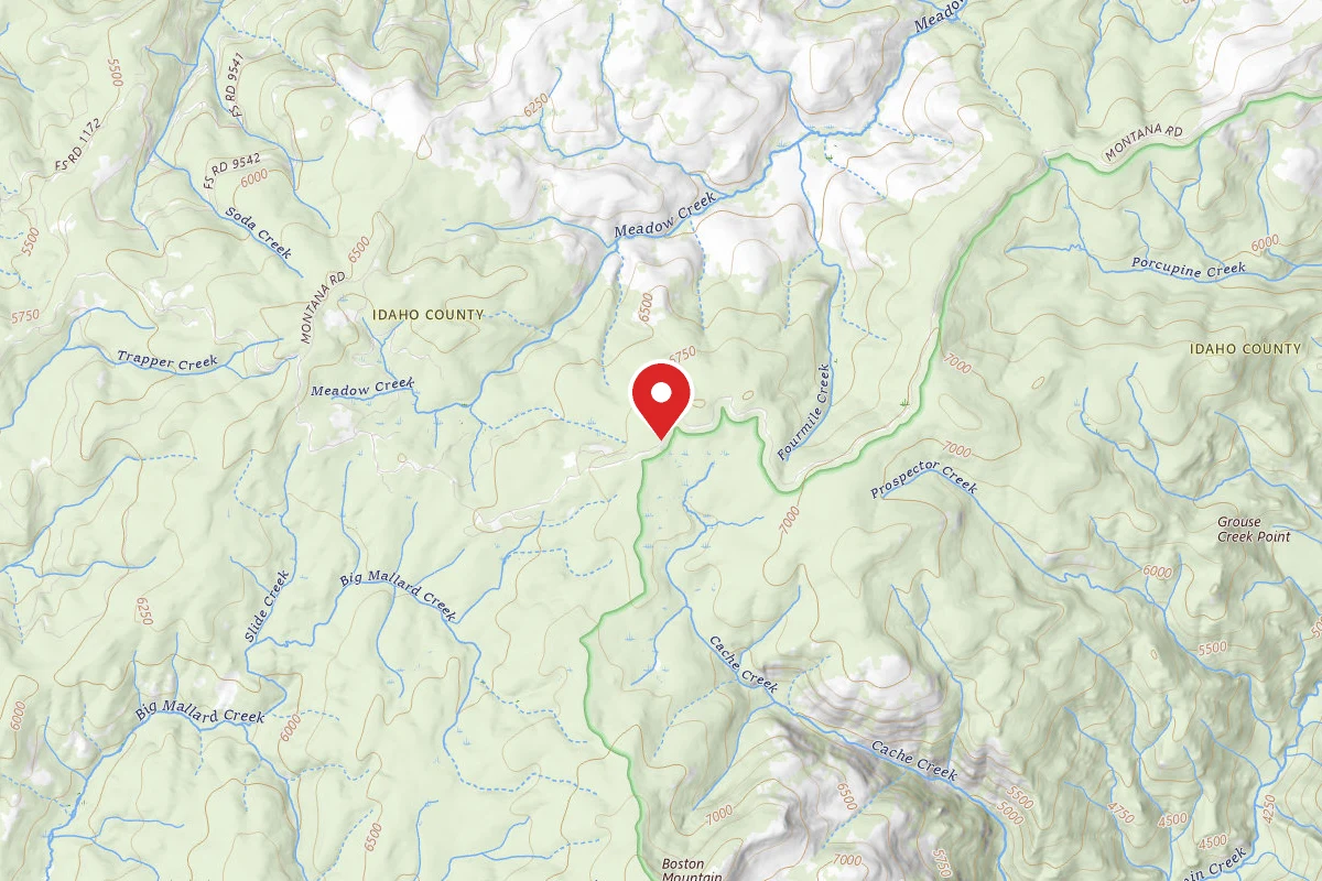 Nez Perce-Clearwater Dispersed Campsite RR468RD-005