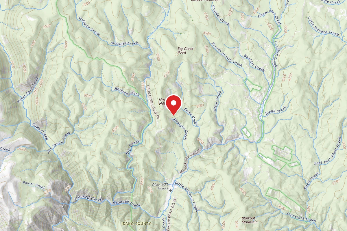 Nez Perce-Clearwater Dispersed Campsite RR1188RD-001