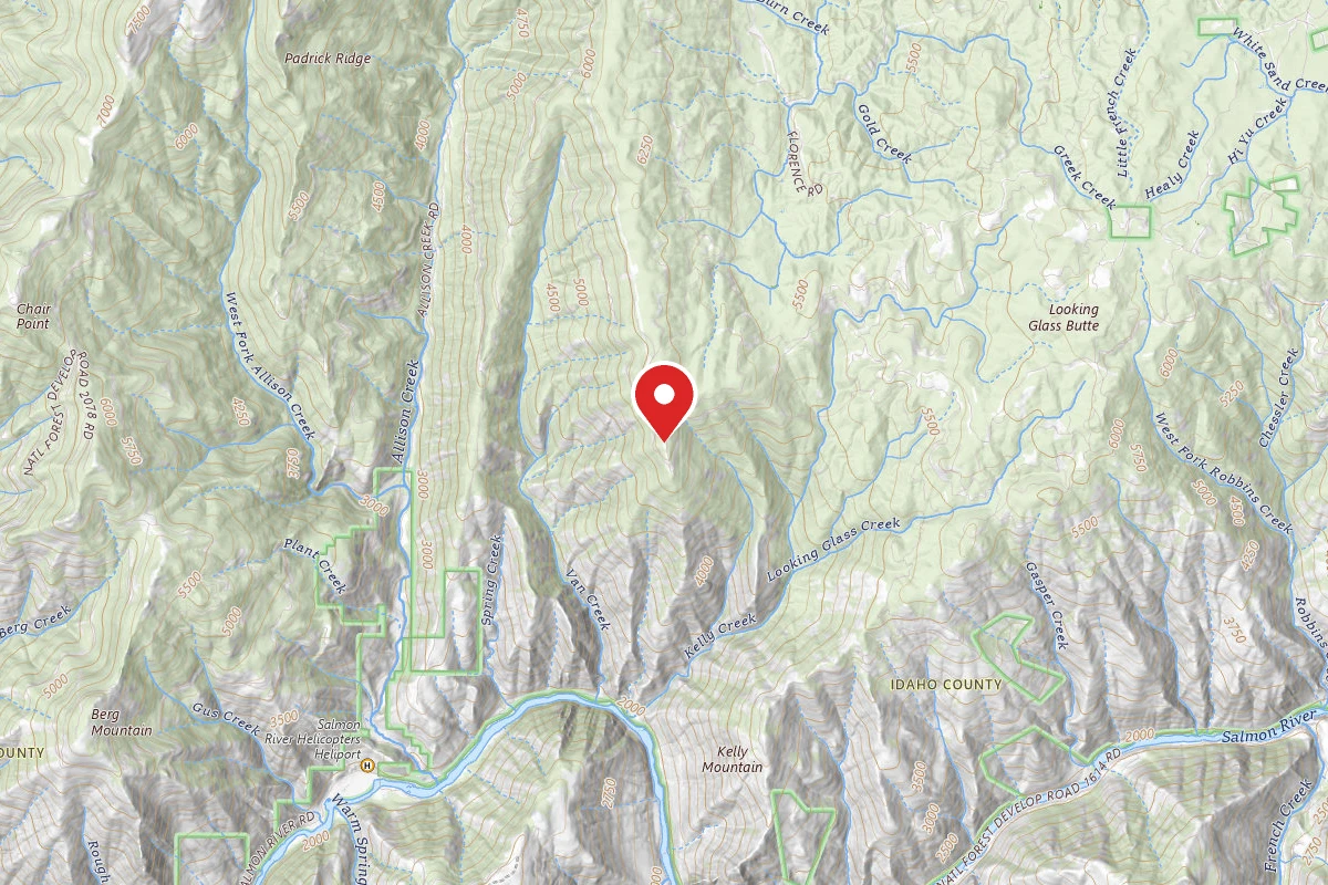 Nez Perce-Clearwater Dispersed Campsite SR9905RD-001