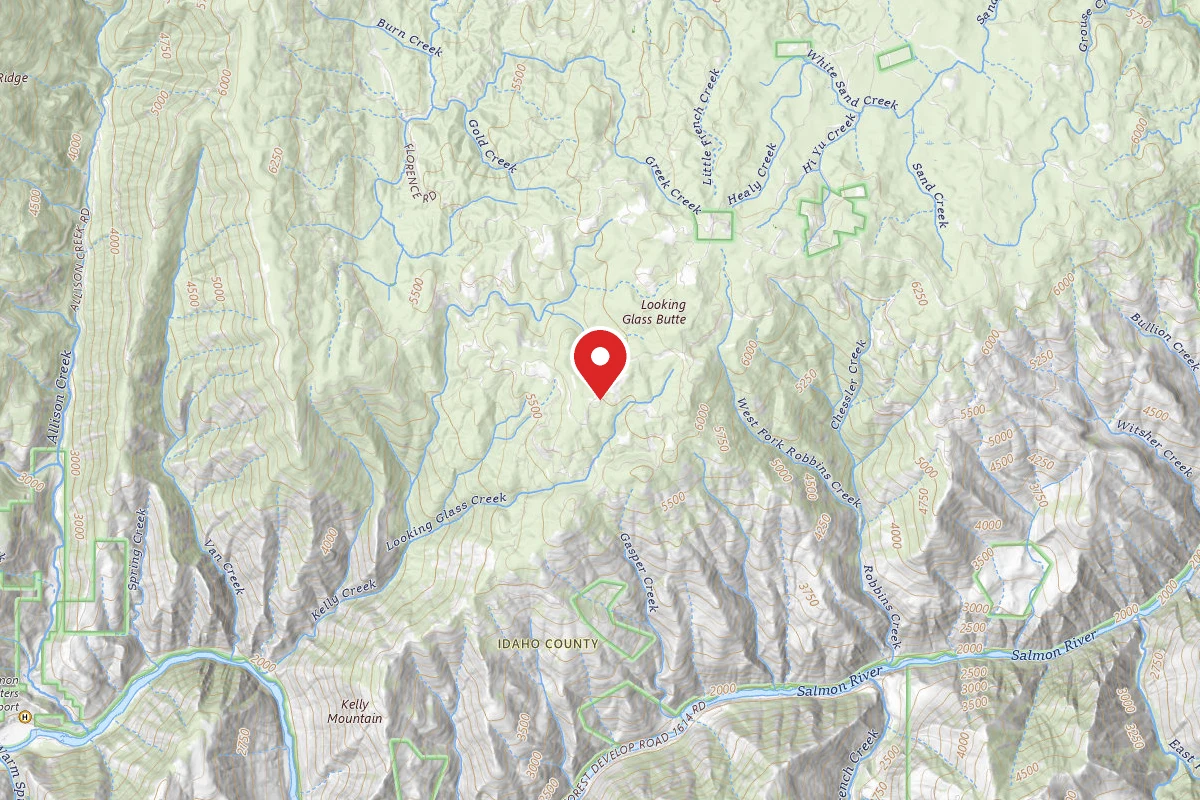 Nez Perce-Clearwater Dispersed Campsite SR394ERD-001