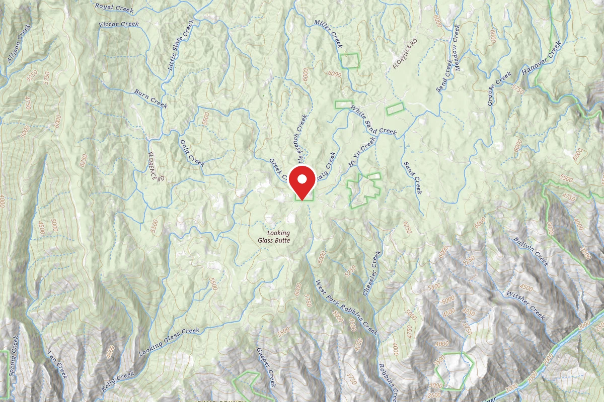 Nez Perce-Clearwater Dispersed Campsite SR9929RD-001