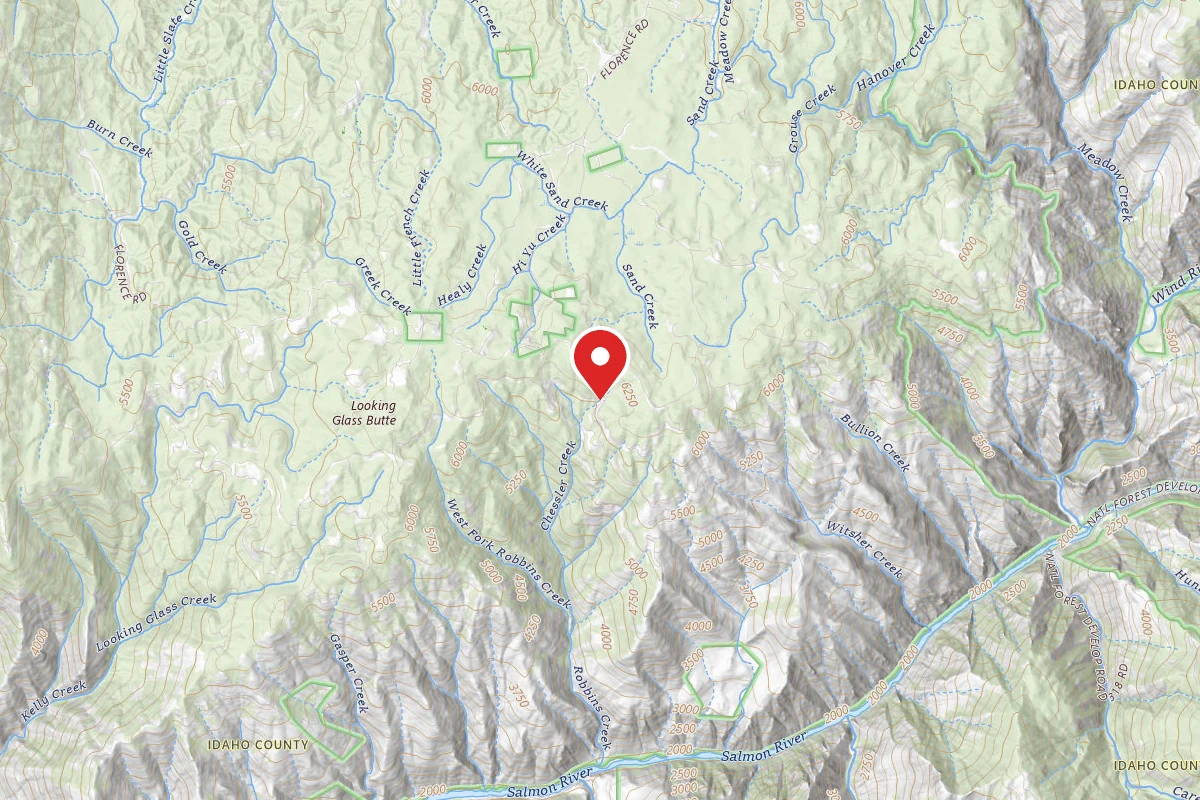 Nez Perce-Clearwater Dispersed Campsite SR9911RD-001