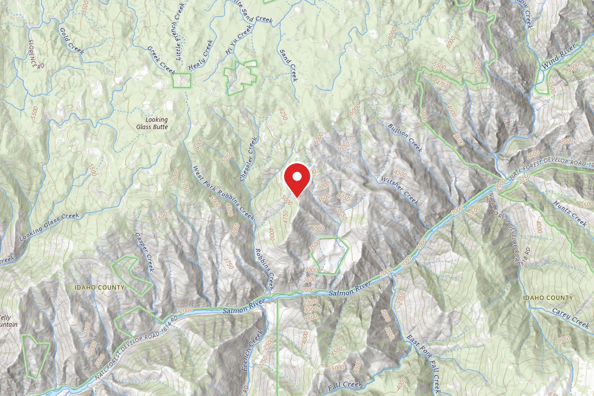 Nez Perce-Clearwater Dispersed Campsite SR9914RD-001