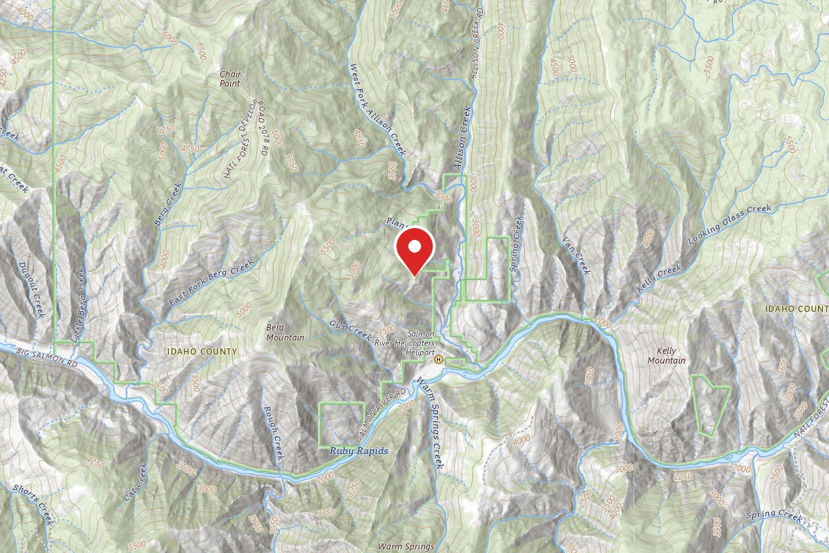 Nez Perce-Clearwater Dispersed Campsite SR76314RD-001
