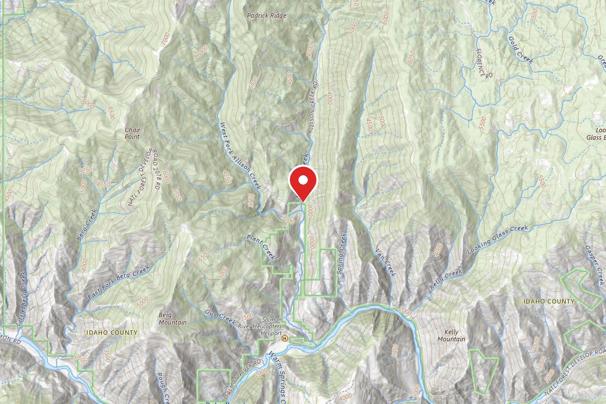 Nez Perce-Clearwater Dispersed Campsite SR263RD-001