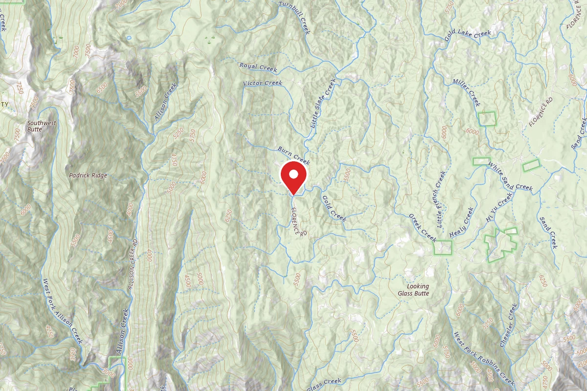 Nez Perce-Clearwater Dispersed Campsite SR221RD-010