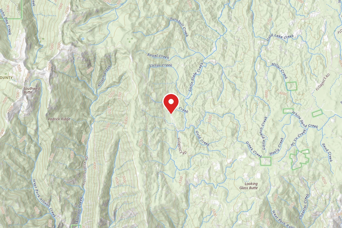 Nez Perce-Clearwater Dispersed Campsite SR2002RD-001