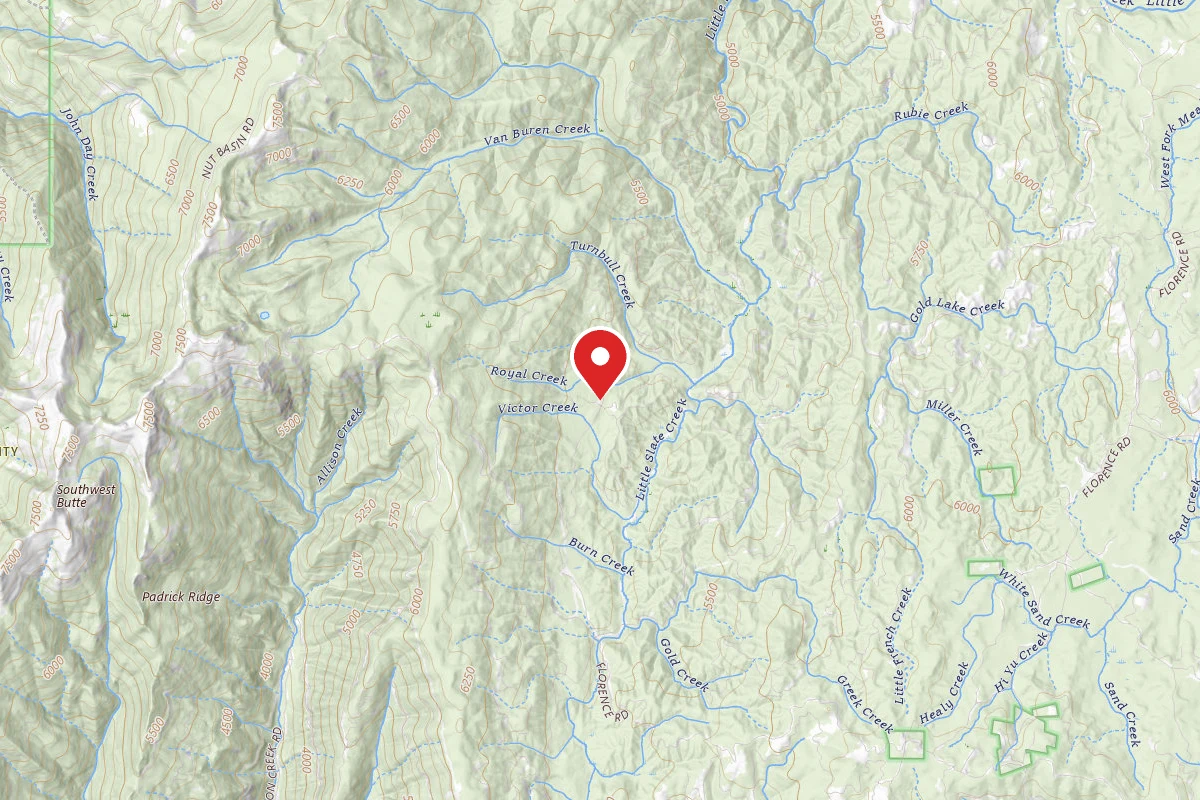 Nez Perce-Clearwater Dispersed Campsite SR76167RD-002