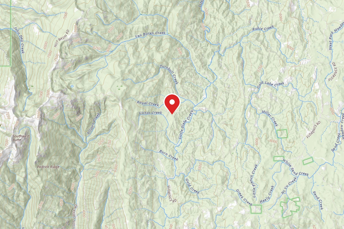 Nez Perce-Clearwater Dispersed Campsite SR2002ARD-001