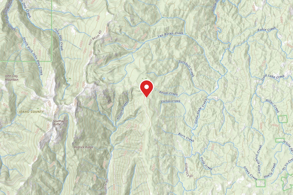 Nez Perce-Clearwater Dispersed Campsite SR536RD-001