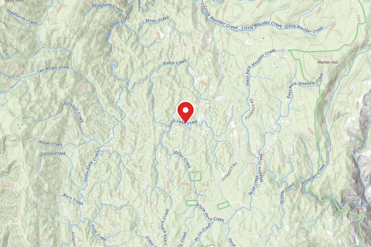 Nez Perce-Clearwater Dispersed Campsite SR221KRD-001