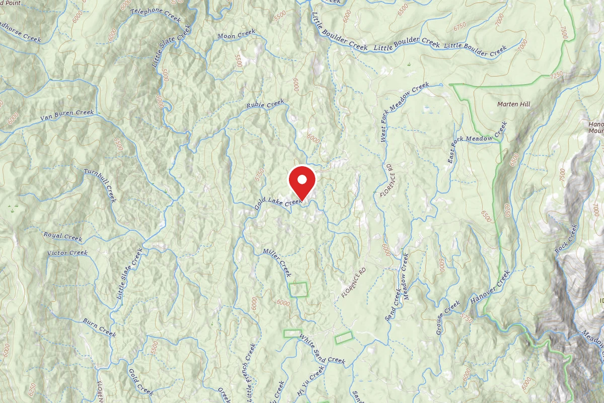 Nez Perce-Clearwater Dispersed Campsite SR221WRD-001
