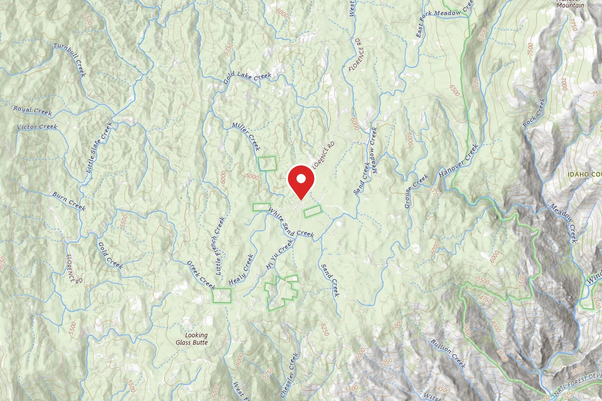 Nez Perce-Clearwater Dispersed Campsite SR643RD-003