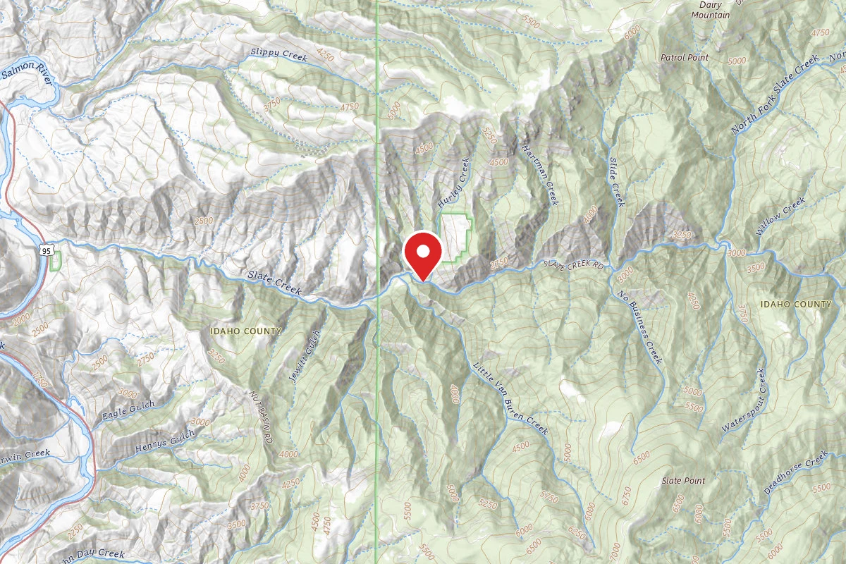 Nez Perce-Clearwater Dispersed Campsite SR354RD-001