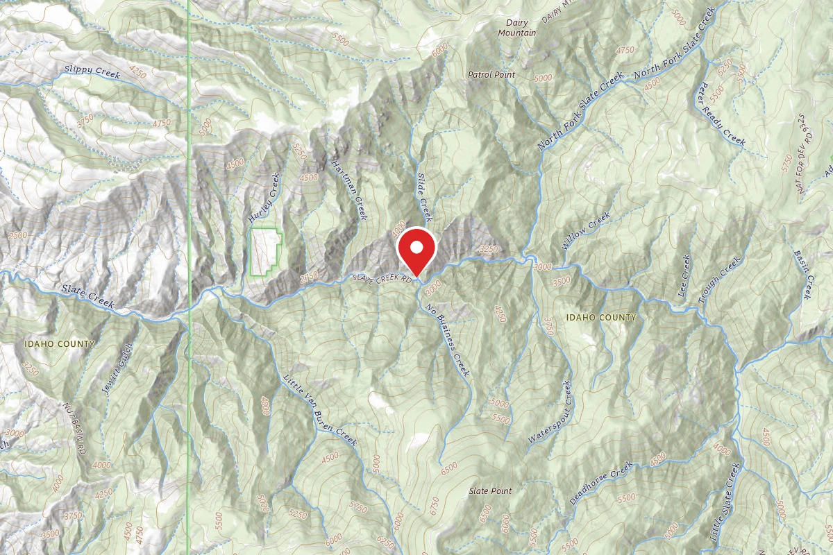Nez Perce-Clearwater Dispersed Campsite SR354RD-002