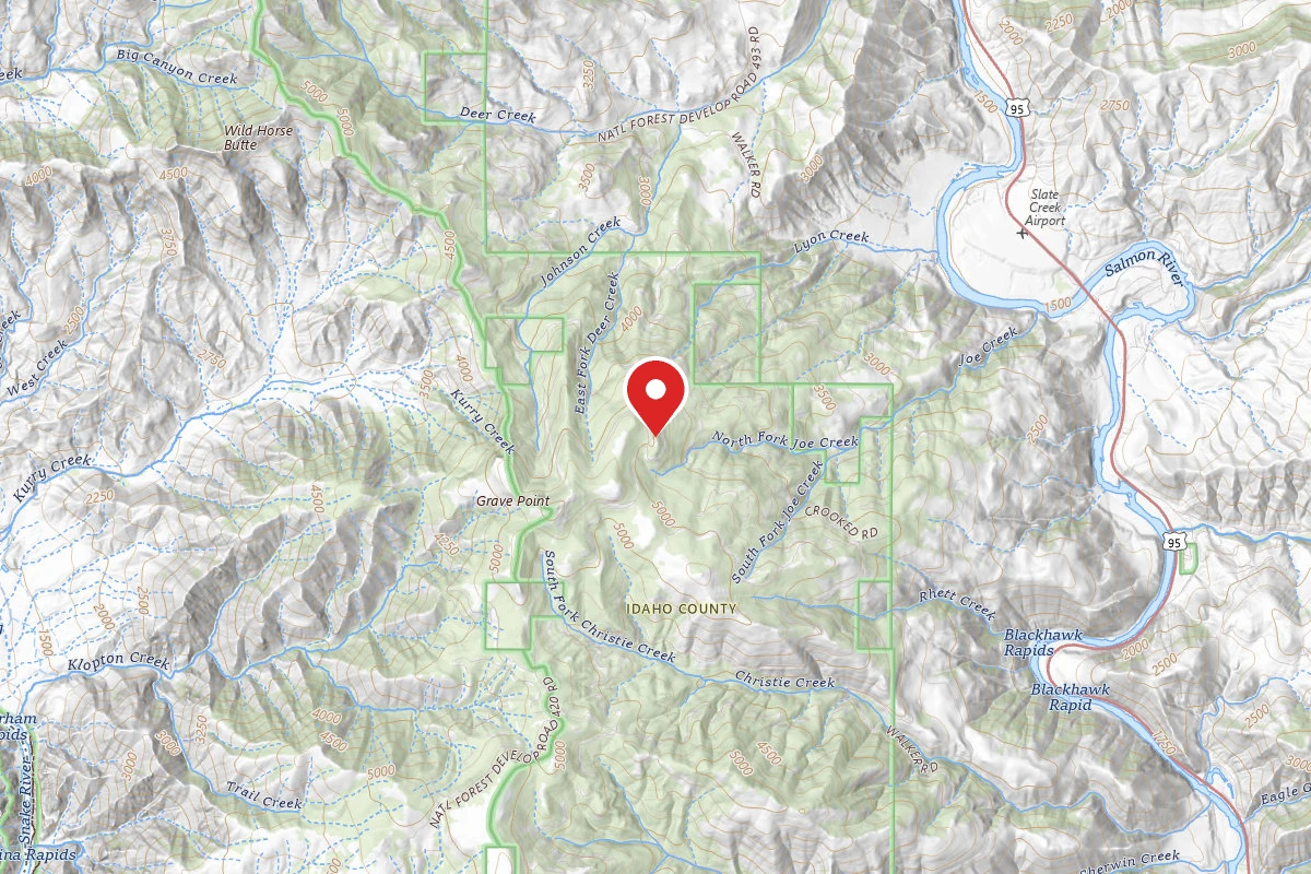 Nez Perce-Clearwater Dispersed Campsite SR9339ARD-001