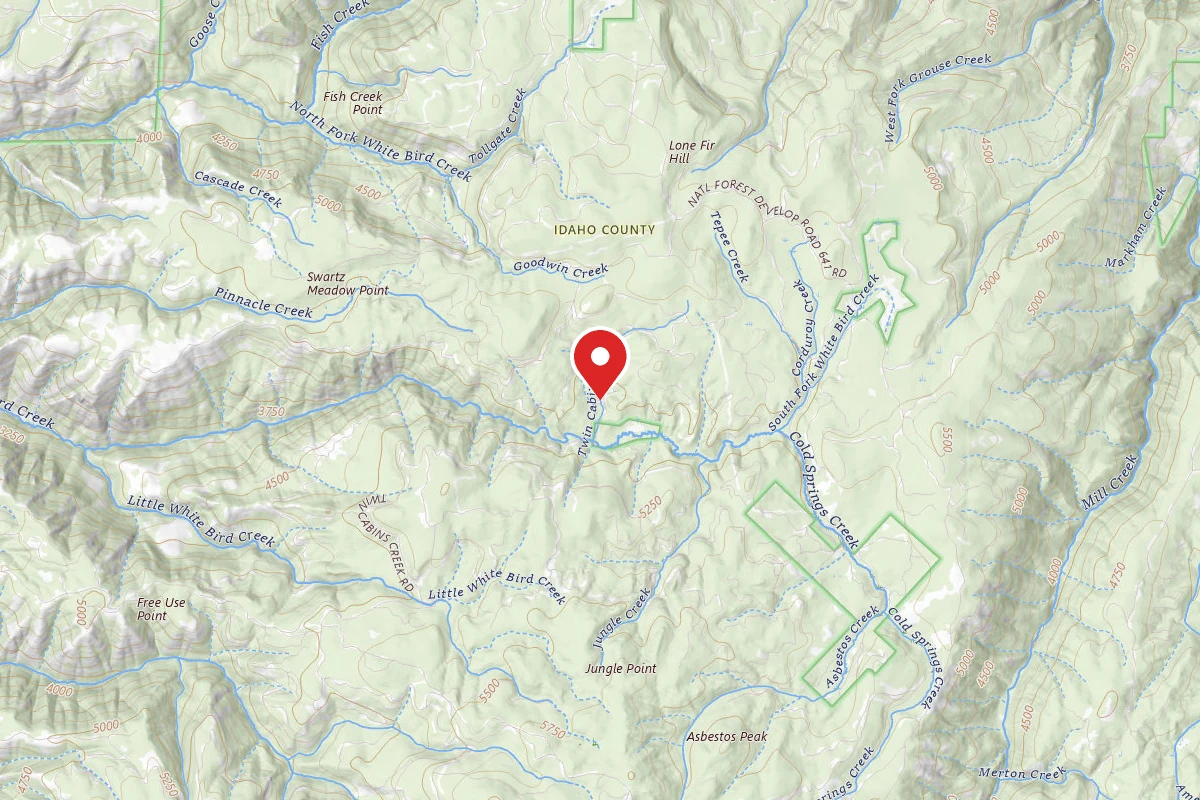 Nez Perce-Clearwater Dispersed Campsite CW642RD-001