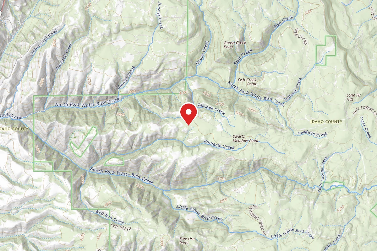 Nez Perce-Clearwater Dispersed Campsite CW479RD-002