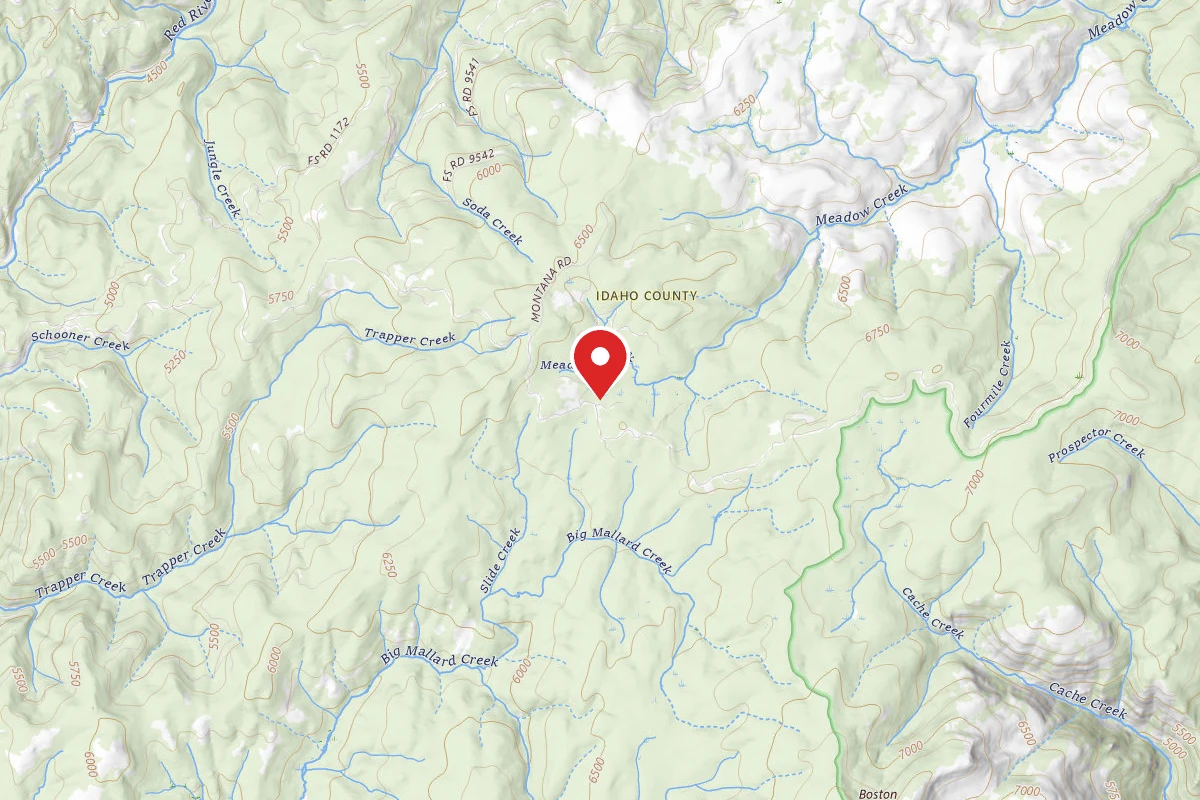 Nez Perce-Clearwater Dispersed Campsite RR468RD-002A