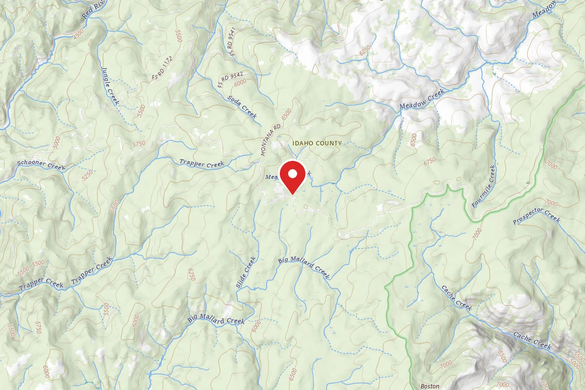 Nez Perce-Clearwater Dispersed Campsite RR468RD-002C