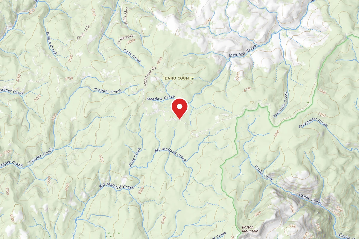 Nez Perce-Clearwater Dispersed Campsite RR468RD-003B