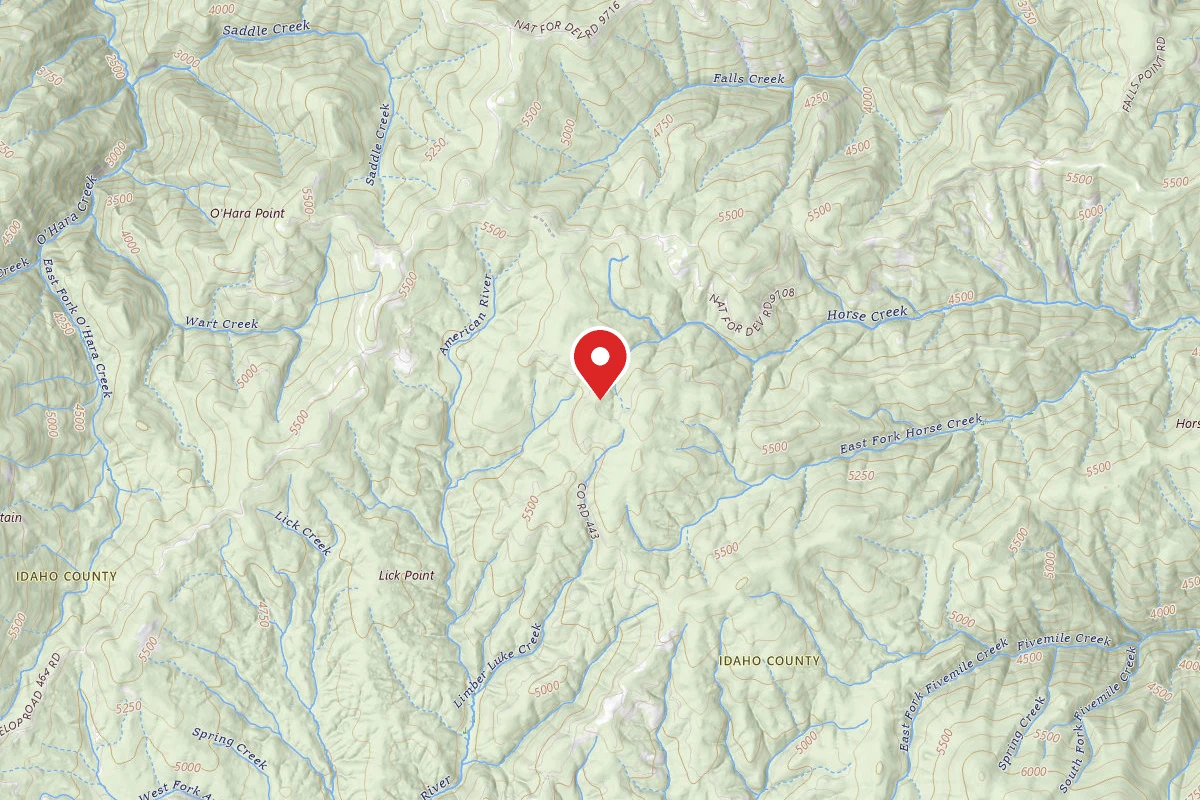 Nez Perce-Clearwater Dispersed Campsite MC2116RD-001