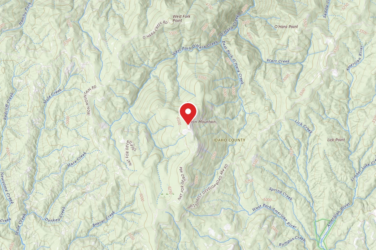 Nez Perce-Clearwater Dispersed Campsite MC464GRD-002