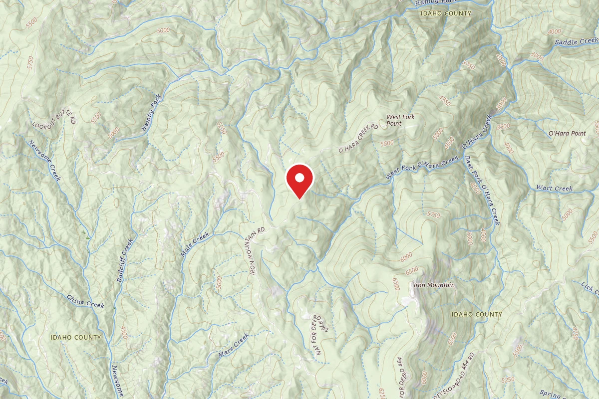 Nez Perce-Clearwater Dispersed Campsite MC2102RD-004