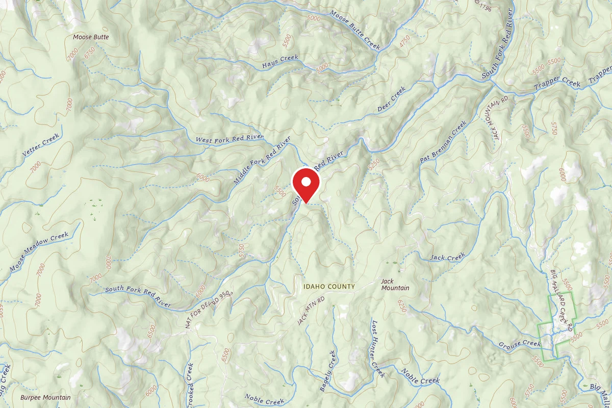 Nez Perce-Clearwater Dispersed Campsite RR1194RD-001A
