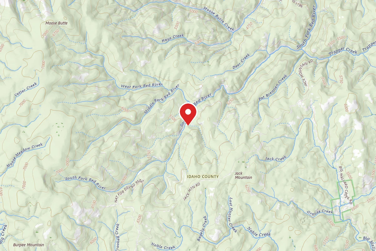 Nez Perce-Clearwater Dispersed Campsite RR1194RD-001B