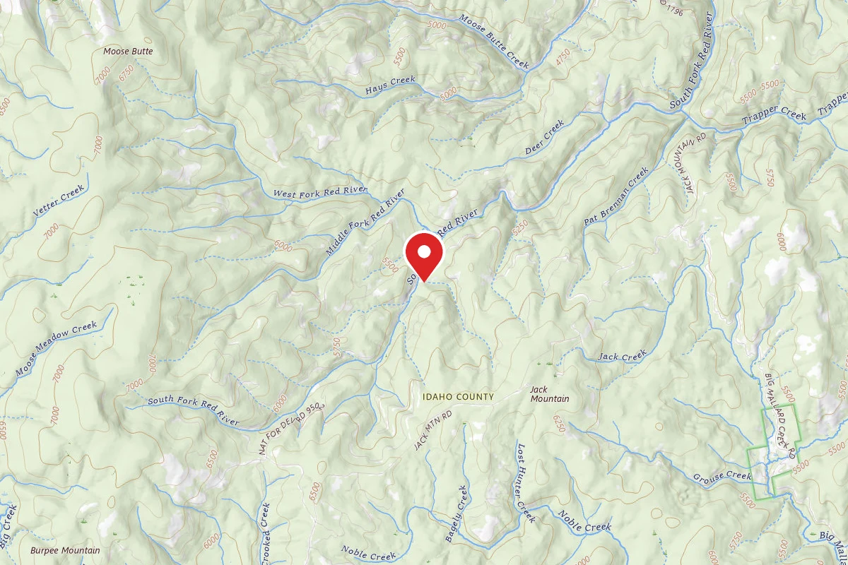 Nez Perce-Clearwater Dispersed Campsite RR1194RD-001C
