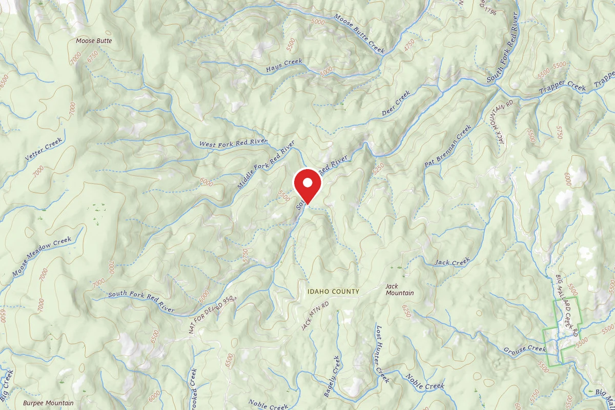 Nez Perce-Clearwater Dispersed Campsite RR1194RD-001E