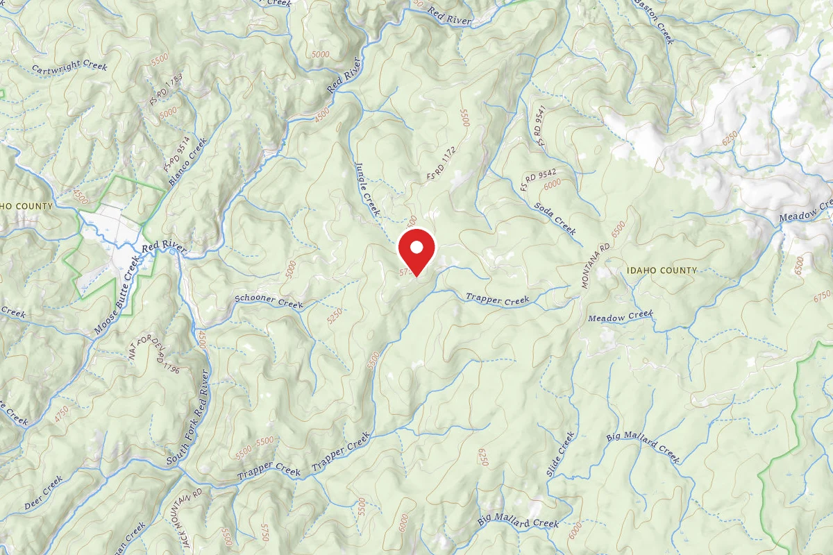 Nez Perce-Clearwater Dispersed Campsite RR468RD-001A